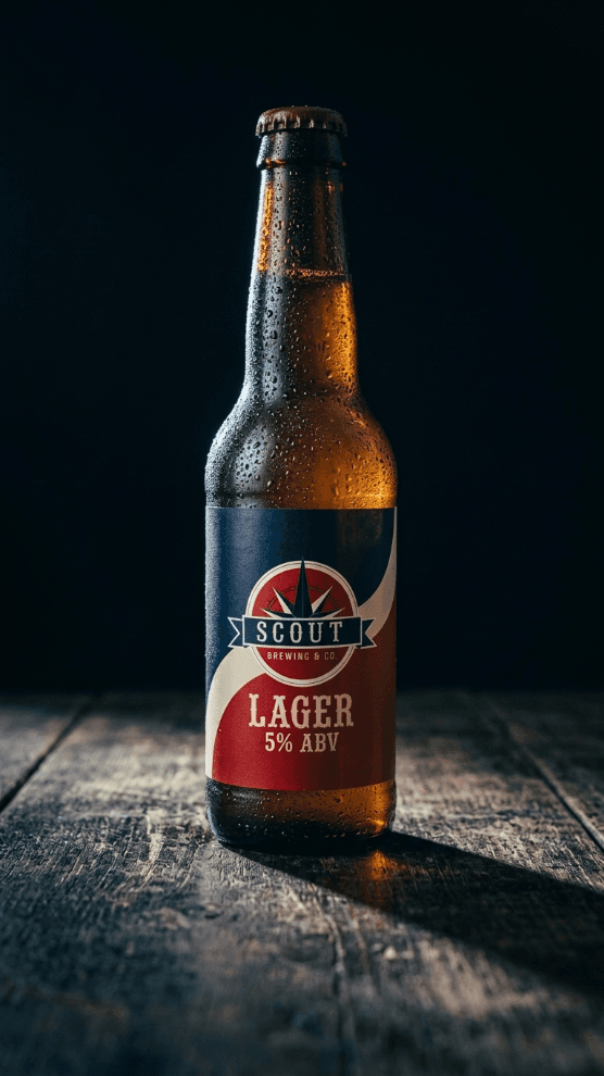 Scout Premium Pale Lager — 330ml bottle